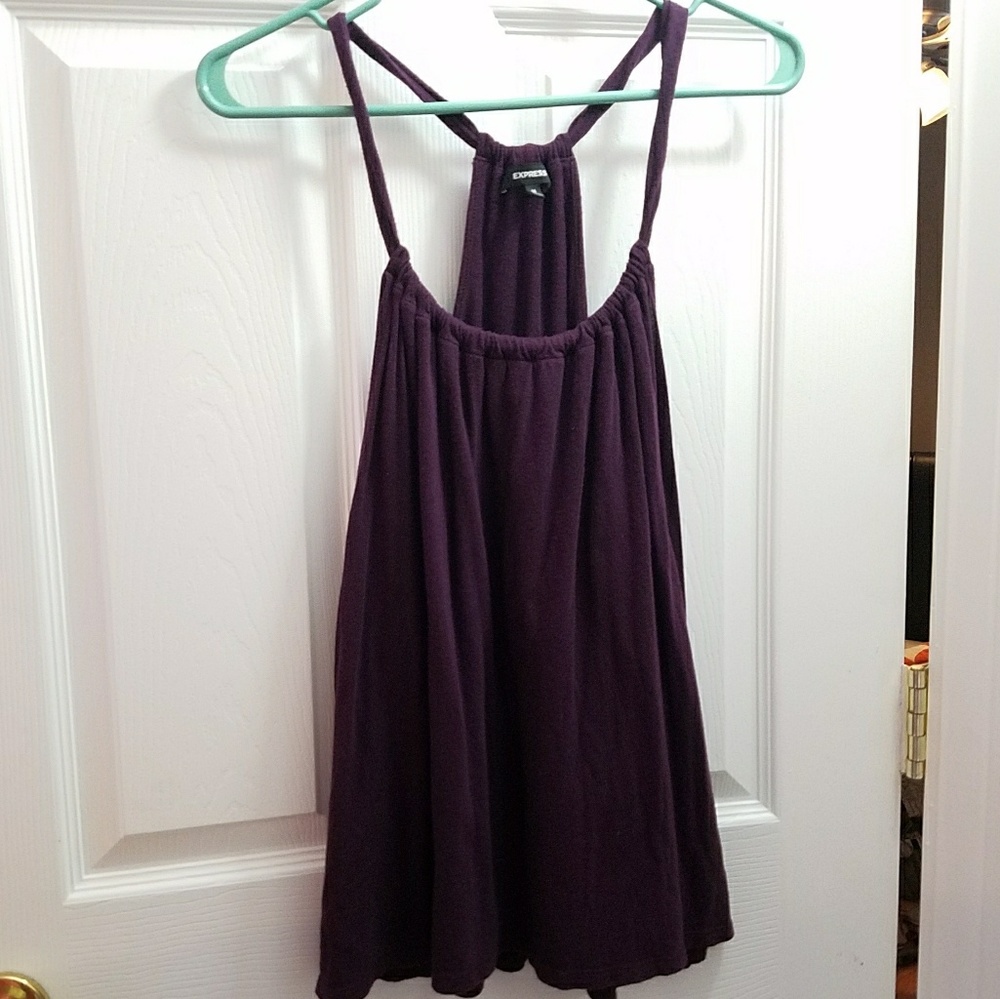 Express Eggplant Tank Top